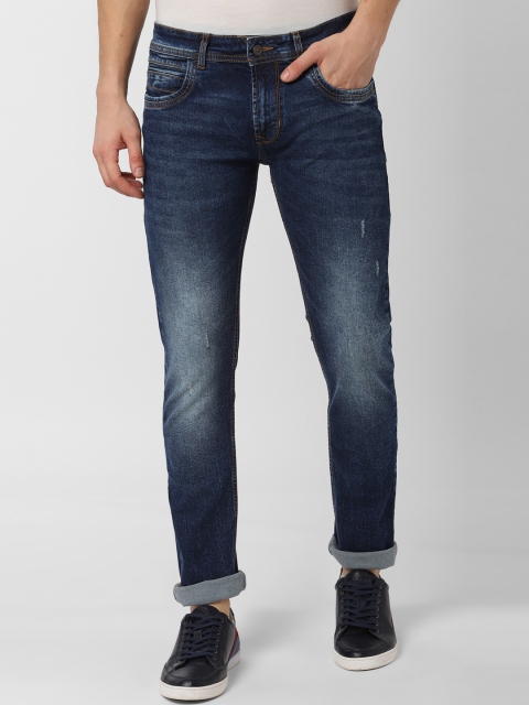 Peter England Casuals Men Navy Blue Tapered Fit Mid-Rise Low Distress Stretchable Jeans
Peter England Casuals Men Navy Blue Tapered Fit Mid-Rise Low Distress Stretchable Jeans