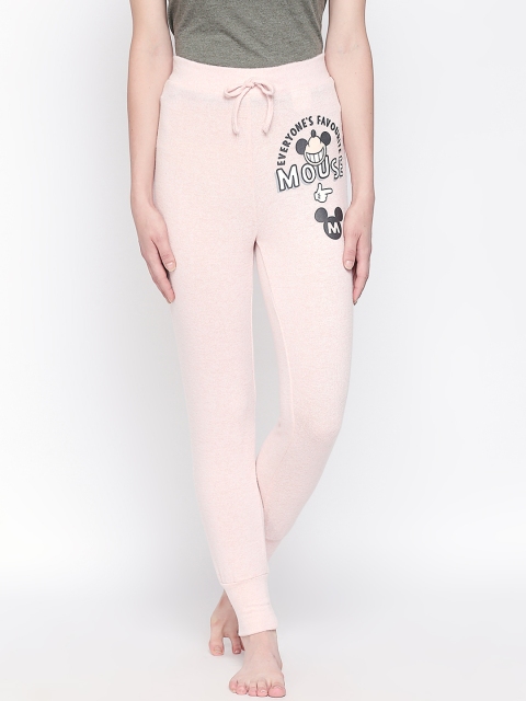 Dreamz by Pantaloons Women Peach Printed Pyjamas