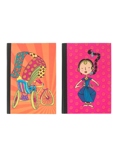 Chumbak Set of 2 Notebook, Multi