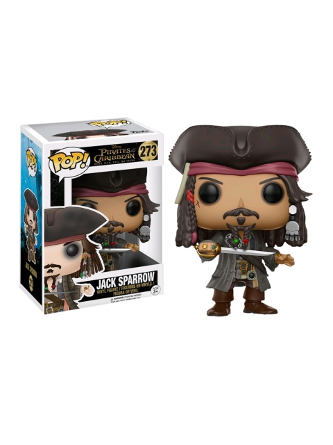 Funko Black & Beige Pirates of the Caribbean Jack Sparrow Bobblehead Collectible 273
Funko Black & Beige Pirates of the Caribbean Jack Sparrow Bobblehead Collectible 273