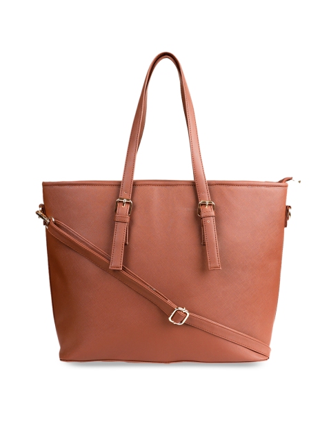 LEGAL BRIBE Brown Solid Tote Bag