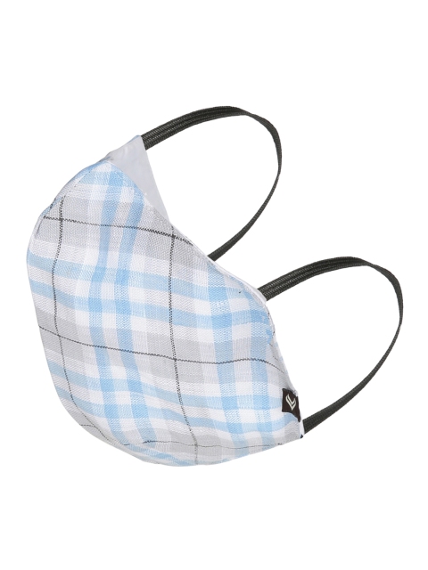 Linen Club Unisex Single 3-Ply Reusable Protection Outdoor Mask, Blue