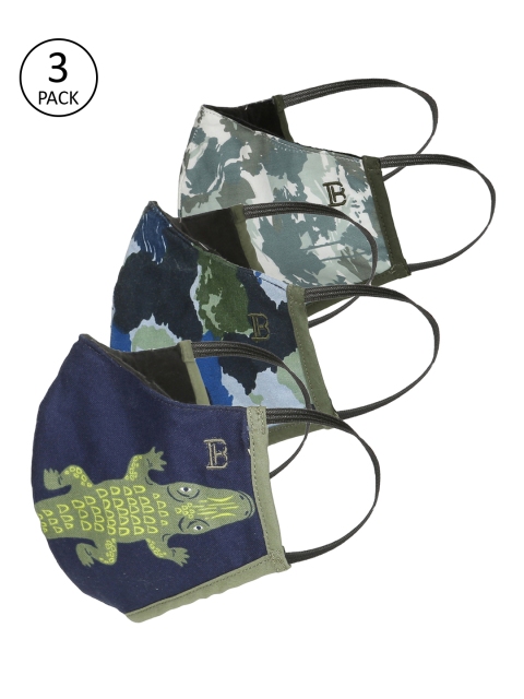 Bene Kleed Unisex 3 Pcs 7-Ply Anti Bacterial Heptashield Reusable Fashion Masks, Multi
Bene Kleed Unisex 3 Pcs 7-Ply Anti Bacterial Heptashield Reusable Fashion Masks, Multi