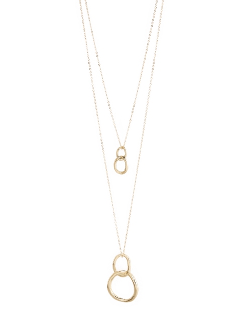 20Dresses Women Gold Layered Metal Necklace