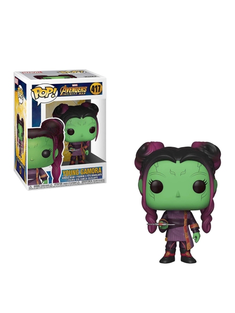 Funko Green & Mauve Infinity War Young Gamora with Dagger Bobblehead Collectible- 417
Funko Green & Mauve Infinity War Young Gamora with Dagger Bobblehead Collectible- 417