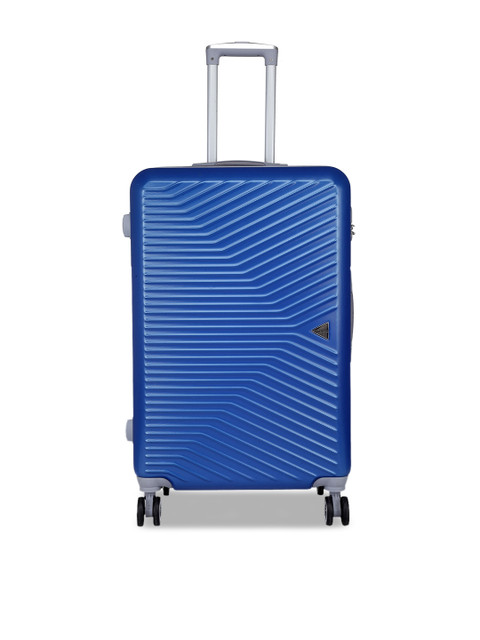 Teakwood Leathers Unisex Blue Textured 360-Degree Rotation Hard-Sided Large Trolley Bag
Teakwood Leathers Unisex Blue Textured 360-Degree Rotation Hard-Sided Large Trolley Bag