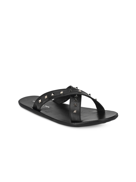 Big Fox Men Black Comfort Sandals