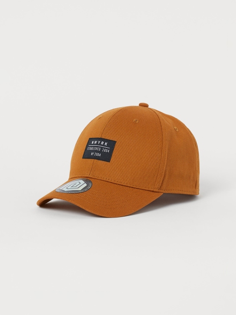 H&M Boys Tan Brown Twill Cap