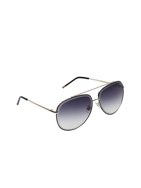 MARC LOUIS Unisex UV Protected Lens Aviator Sunglasses 4007 C2, Grey