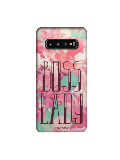 macmerise Pink & Beige Boss Lady Sublime Samsung Galaxy S10 Case