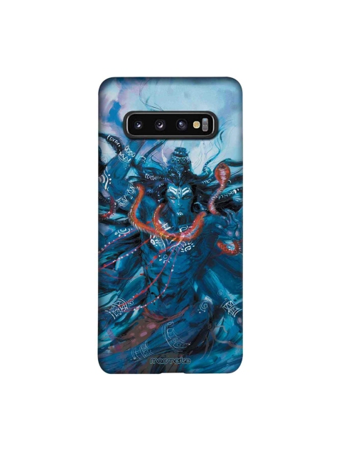 macmerise Blue & Orange Graphic India Shiva Tandav Sublime Samsung S10 Case