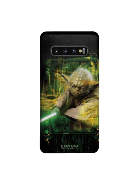 macmerise Green & Beige Star Wars Furious Yoda Sublime Samsung Galaxy S10 Case