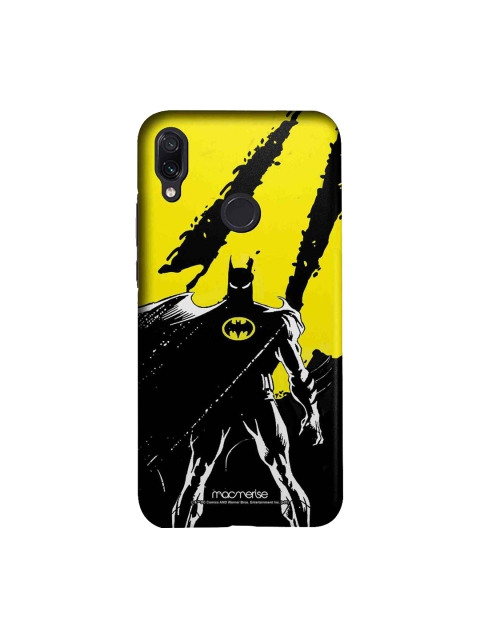 macmerise Yellow & Black DC Comics Bat On The Lookout Xiaomi Redmi Note 8 Back Case