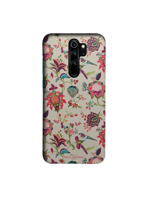 macmerise Beige & Red Payal Singhal Chidiya Sublime Xiaomi Redmi Note 8 Pro Back Cover