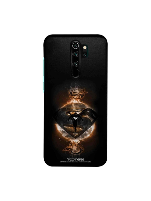 macmerise Black & Yellow DC Comics Superman Rage Sublime Xiaomi Redmi Note 8 Pro Back Cover