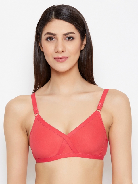 ALIZA Coral Solid Non-Wired Non Padded Everyday Bra BRA.P_CRL_926-30