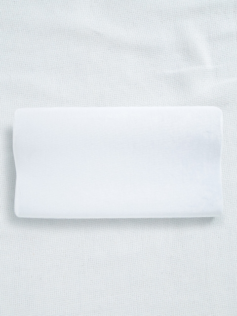 Portico New York White Solid Bamboo Charcoal Memory Foam Pillow
