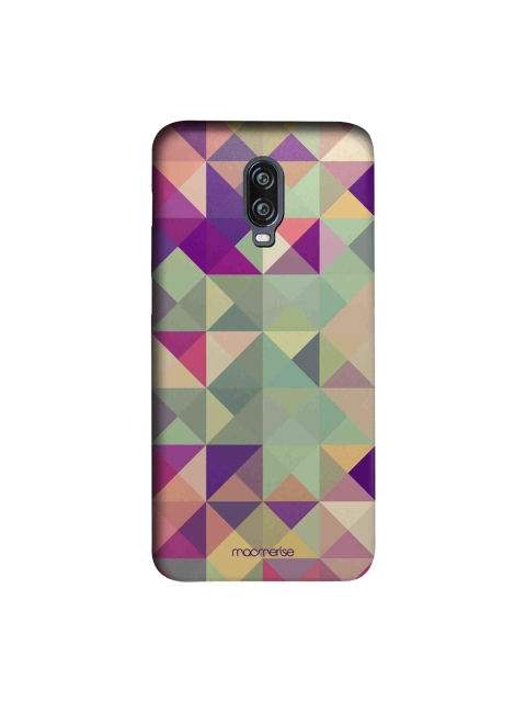 macmerise Green & Beige Kaleidoscope Sublime OnePlus 6T Back Cover