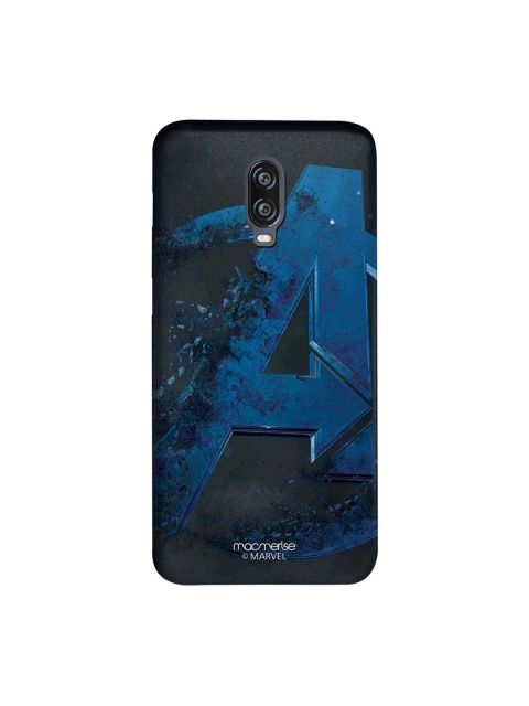 macmerise Blue & Black Marvel Comics Endgame Logo Sublime OnePlus 6T Back Case