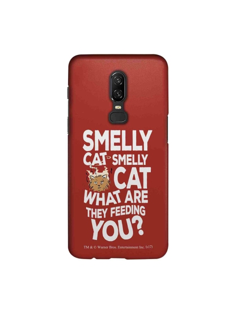 macmerise Red & White Friends Smelly Cat Sublime OnePlus 6 Back Case