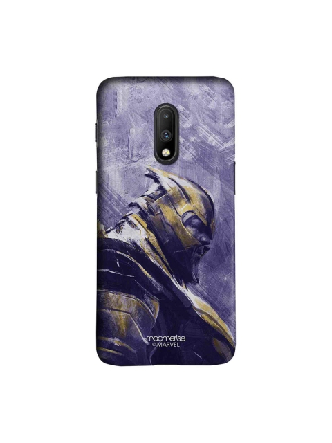 macmerise Purple & Yellow Marvel Comics Thanos Suited Up Sublime OnePlus 7 Back Cover