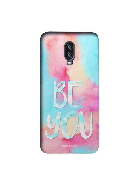 macmerise Pink & Blue Be You Illustration Sublime Oneplus 6T Case