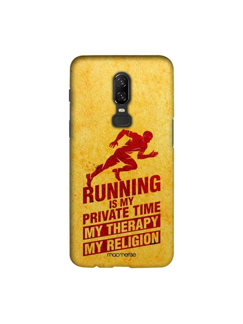 macmerise Yellow & Red Religion Of Running Sublime OnePlus 6 Back Case