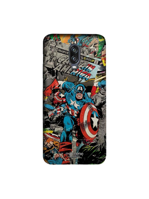 macmerise Blue & Grey Marvel Comics Captain America Vintage Suit Sublime OnePlus 6T Back Case
macmerise Blue & Grey Marvel Comics Captain America Vintage Suit Sublime OnePlus 6T Back Case