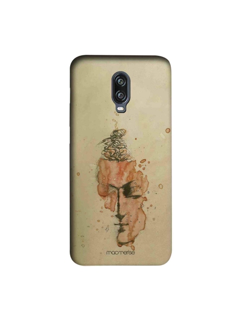 macmerise Beige & Brown Buddha Droplets Sublime OnePlus 6T Back Case