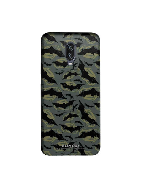 macmerise Green & Black DC Comics Batman Mashup Sublime OnePlus 6T Back Case, Grey