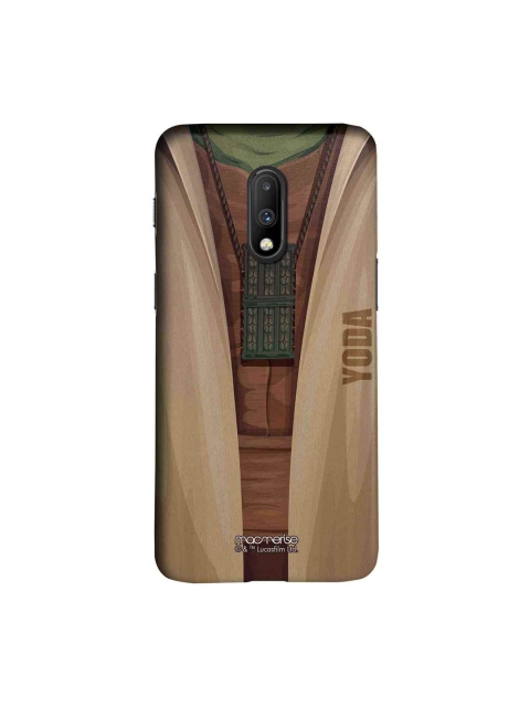 macmerise Brown & Beige Attire Yoda Sublime OnePlus 7 Mobile Case