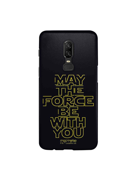 macmerise Black & Yellow Star Wars Classic OnePlus 6 Back Case