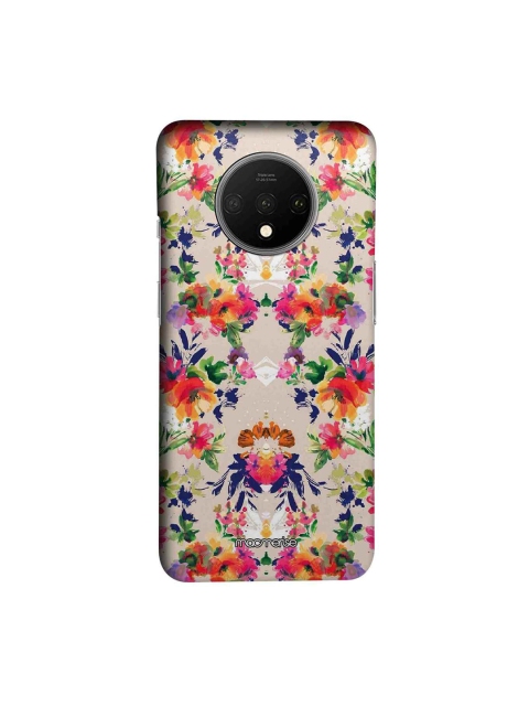 macmerise Lavender & Pink Floral Symmetry Sublime OnePlus 7T Back Case
