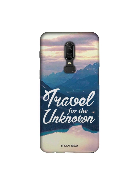 macmerise Blue & White Travel For The Unknown Sublime OnePlus 6 Case