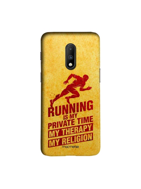 macmerise Yellow & Red Religion Of Running Illustration Sublime Oneplus 7 Case