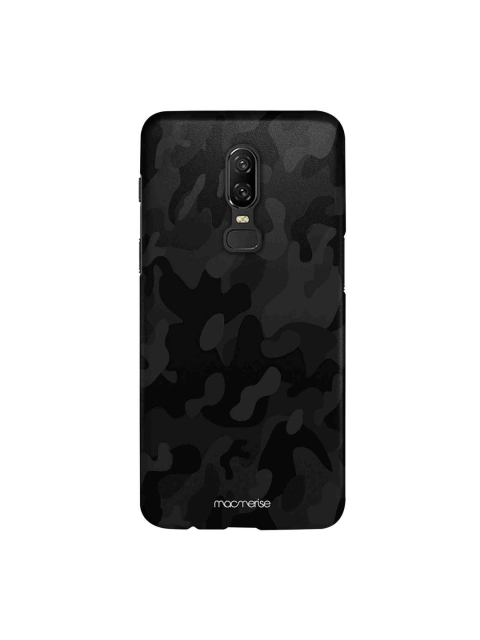 macmerise Black & Grey Camo Sublime OnePlus 6 Back Case