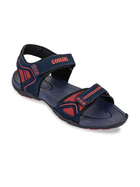 Liberty Men Navy Blue Sports Sandals