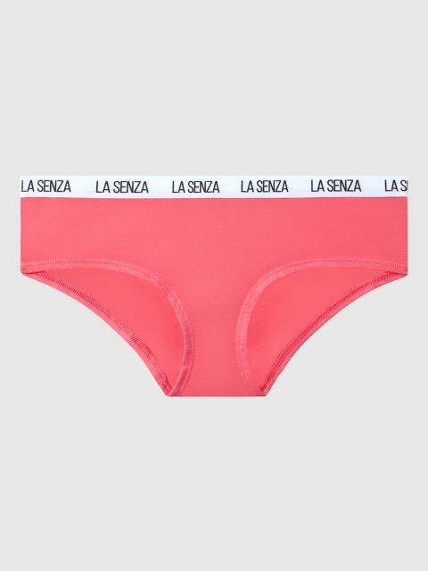 La Senza Women Peach-Colored Solid Hipster Briefs 11136143-85Q1