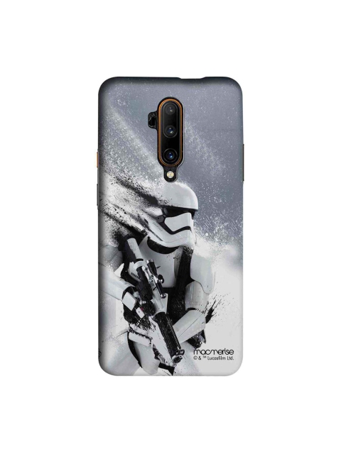 macmerise Grey & Black Star Wars Trooper Storm OnePlus 7T Pro Back Case