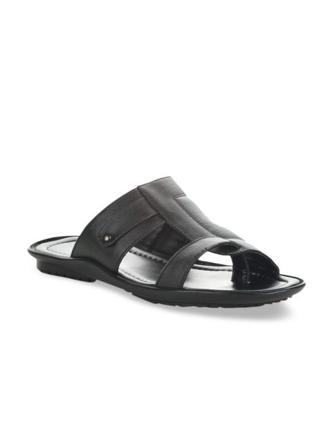 Liberty Men Black Comfort Sandals