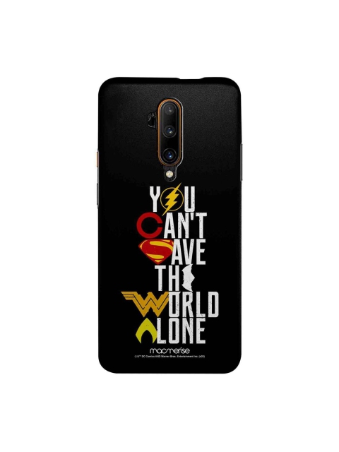 macmerise Black & White Justice League Motto Sublime OnePlus 7T Pro Back Case