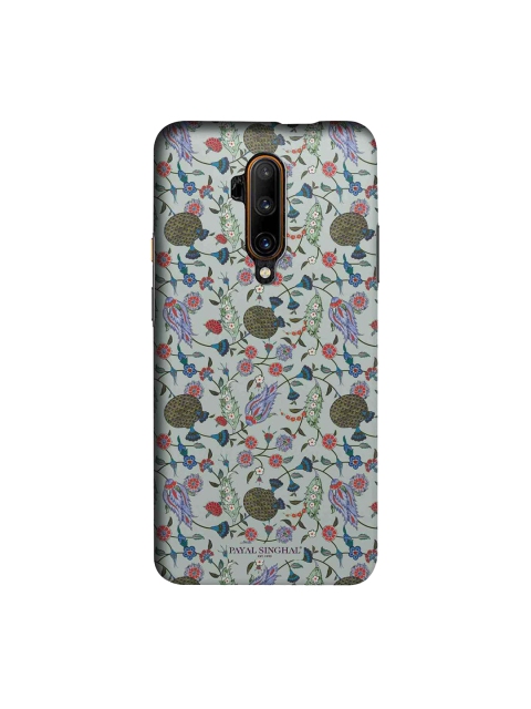 macmerise Grey & Blue Payal Singhal Turkish Iznik Sublime OnePlus 7T Pro Back Case