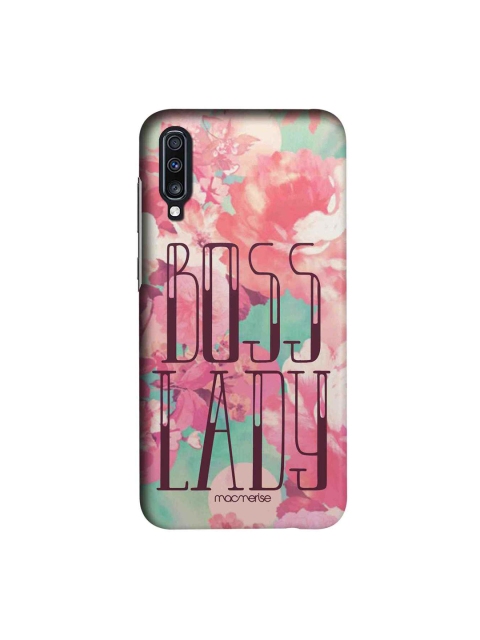 macmerise Pink & Green Boss Lady Sublime Samsung Galaxy A70 Back Case