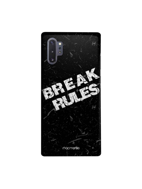 macmerise Black & White Break Rules Samsung Galaxy Note 10 Plus Back Case
