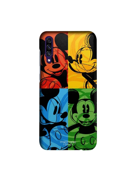 macmerise Black & Yellow Disney Shades Of Mickey Mouse Samsung Galaxy A30S Back Case