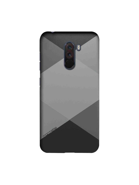 macmerise Black & Grey Criss Cross Sublime Xiaomi Poco F1 Back Case