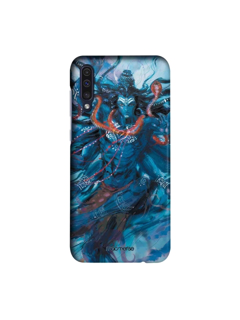 macmerise Blue & Red Graphic India Shiva Tandav Sublime Samsung A50 Back Cover