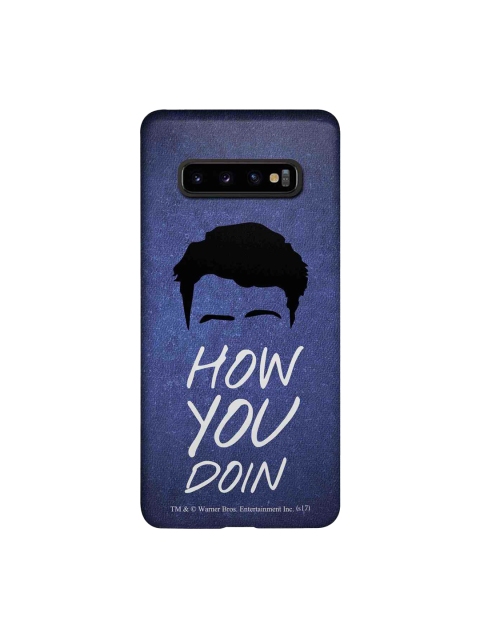 macmerise Blue & Black Friends How You Doin Samsung Galaxy S10 Plus Back Case