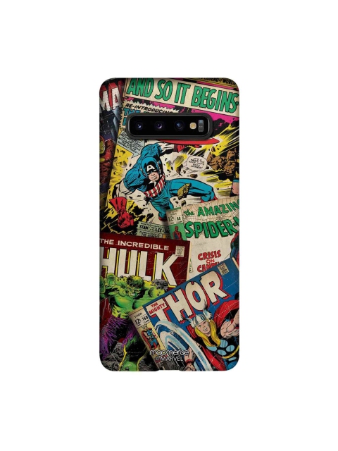 macmerise Multicoloured Marvel Comics Collection Sublime Samsung Galaxy S10 Plus Back Case, Multi
macmerise Multicoloured Marvel Comics Collection Sublime Samsung Galaxy S10 Plus Back Case, Multi
