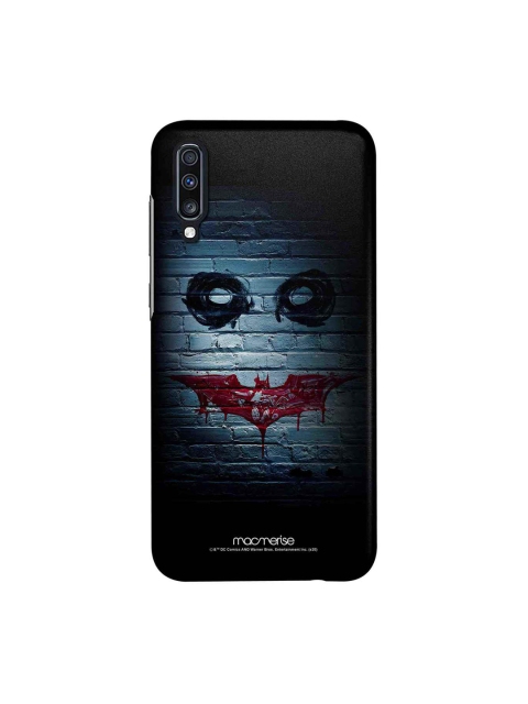 macmerise Black & Blue DC Comics Bat Joker Graffiti Sublime Samsung A70 Back Cover
